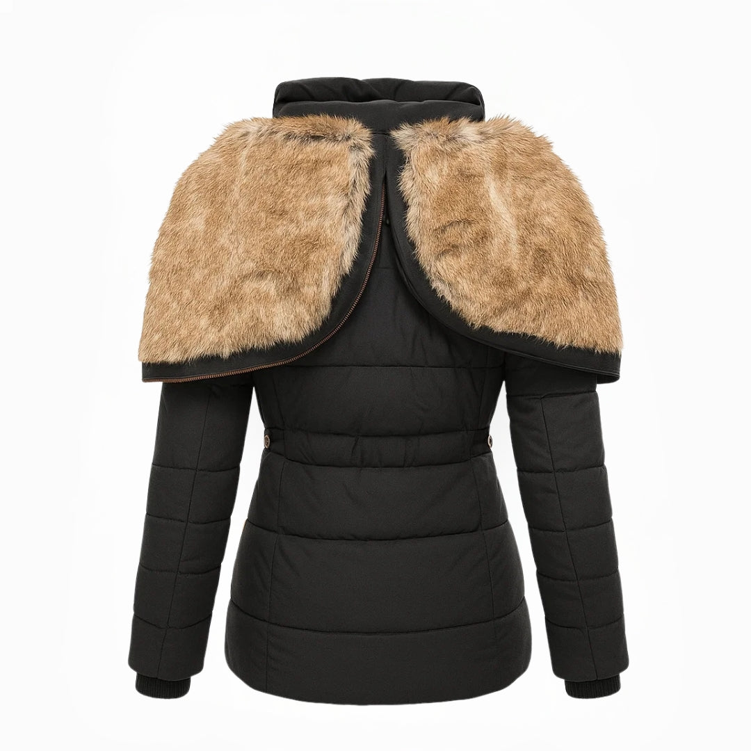 Monroe | Warm fur-lined winter coat