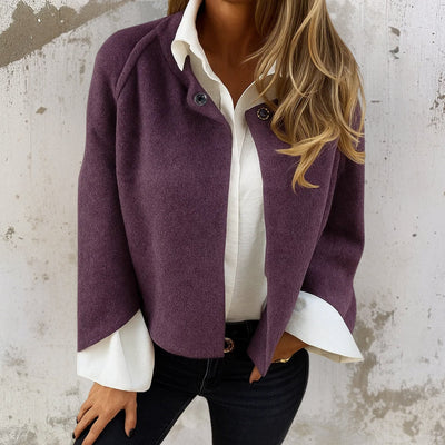 Evelyn | Evelyn Short Cashmere-Feel Jacket