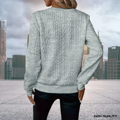 Non-Duality Zip-Up Sweater |
