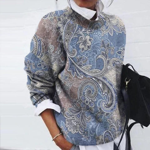 Jessie | Printed Pullover Sweater