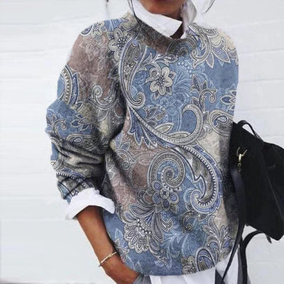 Jessie | Printed Pullover Sweater