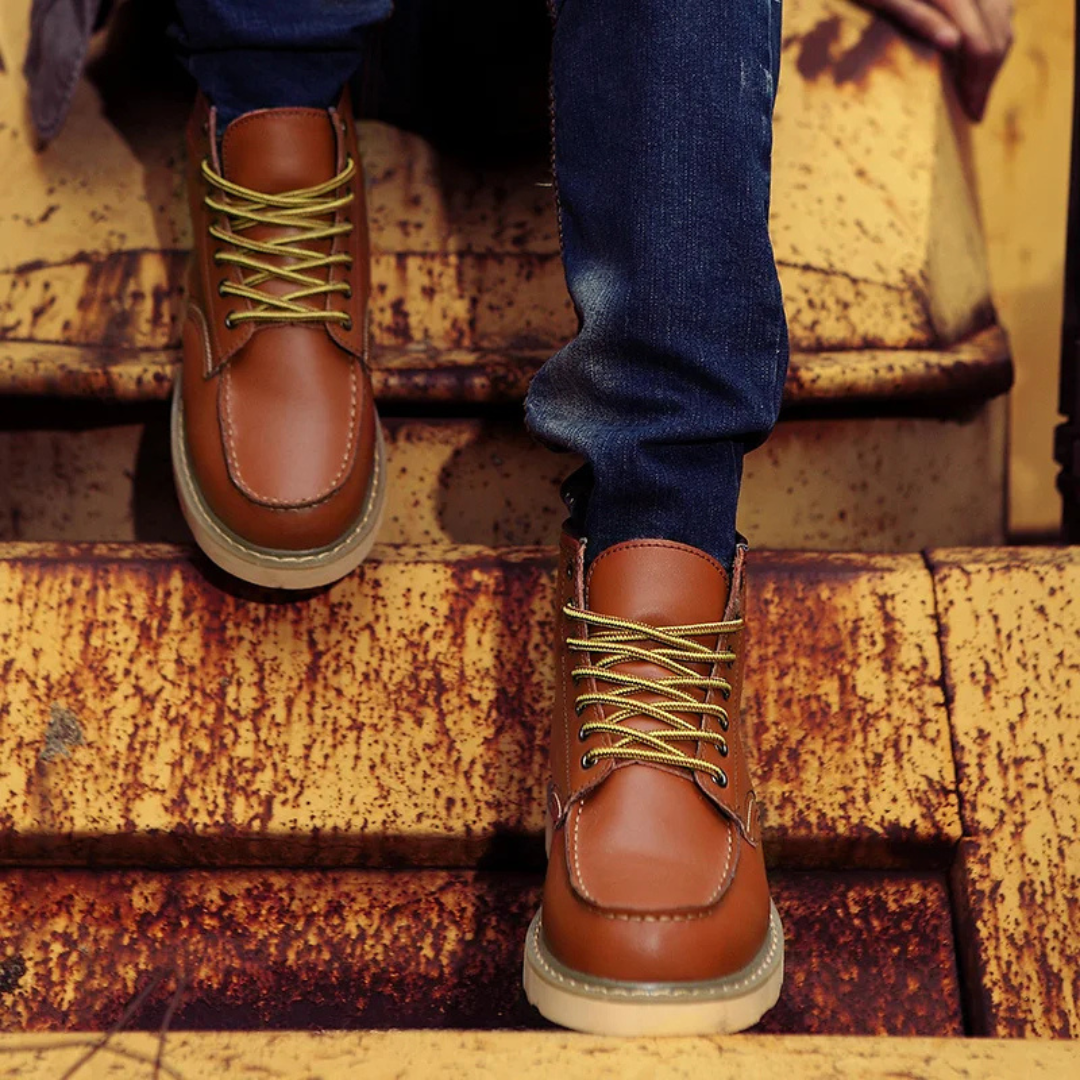 Cole™ | Vintage leather boots