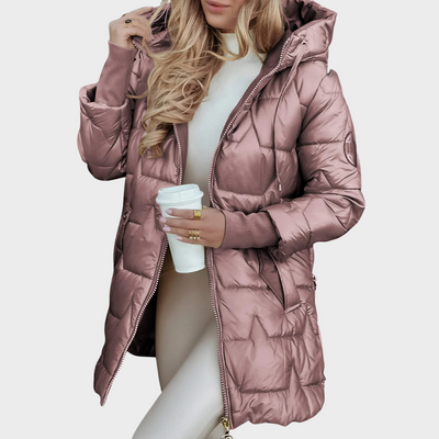 Nolwen - Elegant winter coat with hood