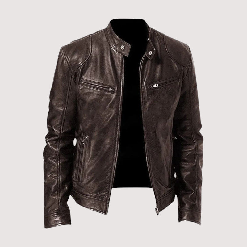 Bruno | Men's leather jacket