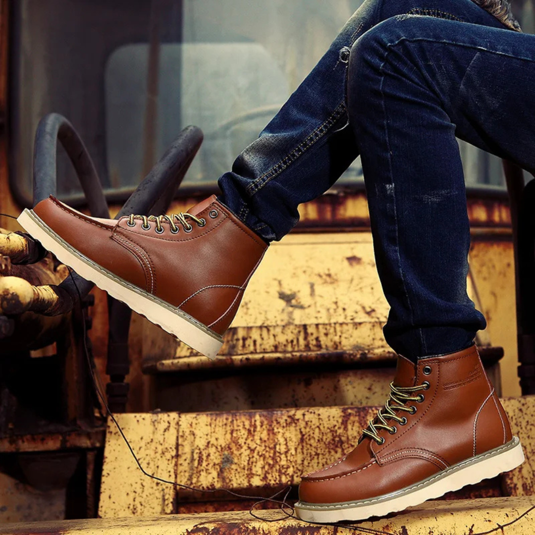 Cole™ | Vintage leather boots