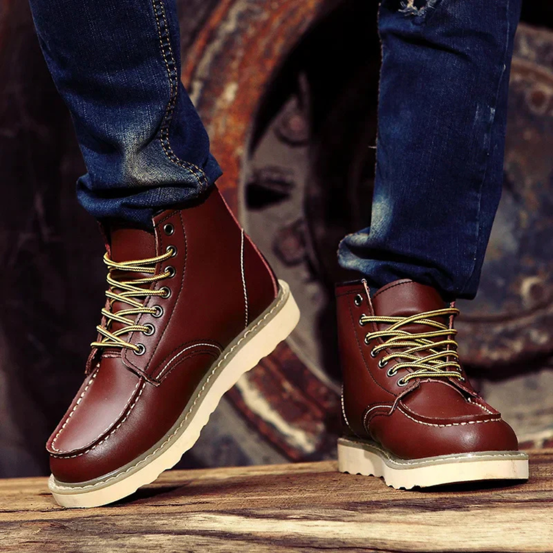 Cole™ | Vintage leather boots