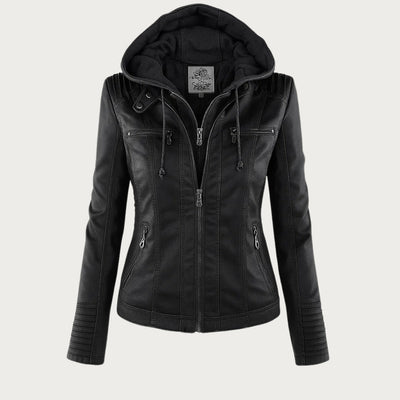 Monika | Robust and elegant leather jacket