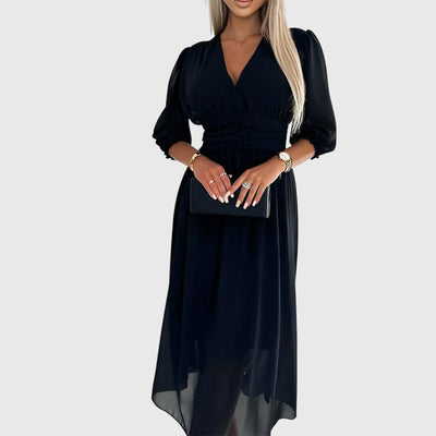 Tessan | Lightweight Silky Chiffon Dress