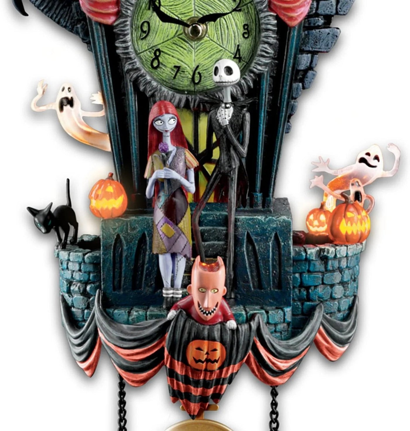 HallowClock - Halloween wall clock, Nightmare before Christmas