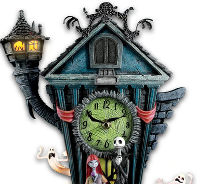 HallowClock - Halloween wall clock, Nightmare before Christmas