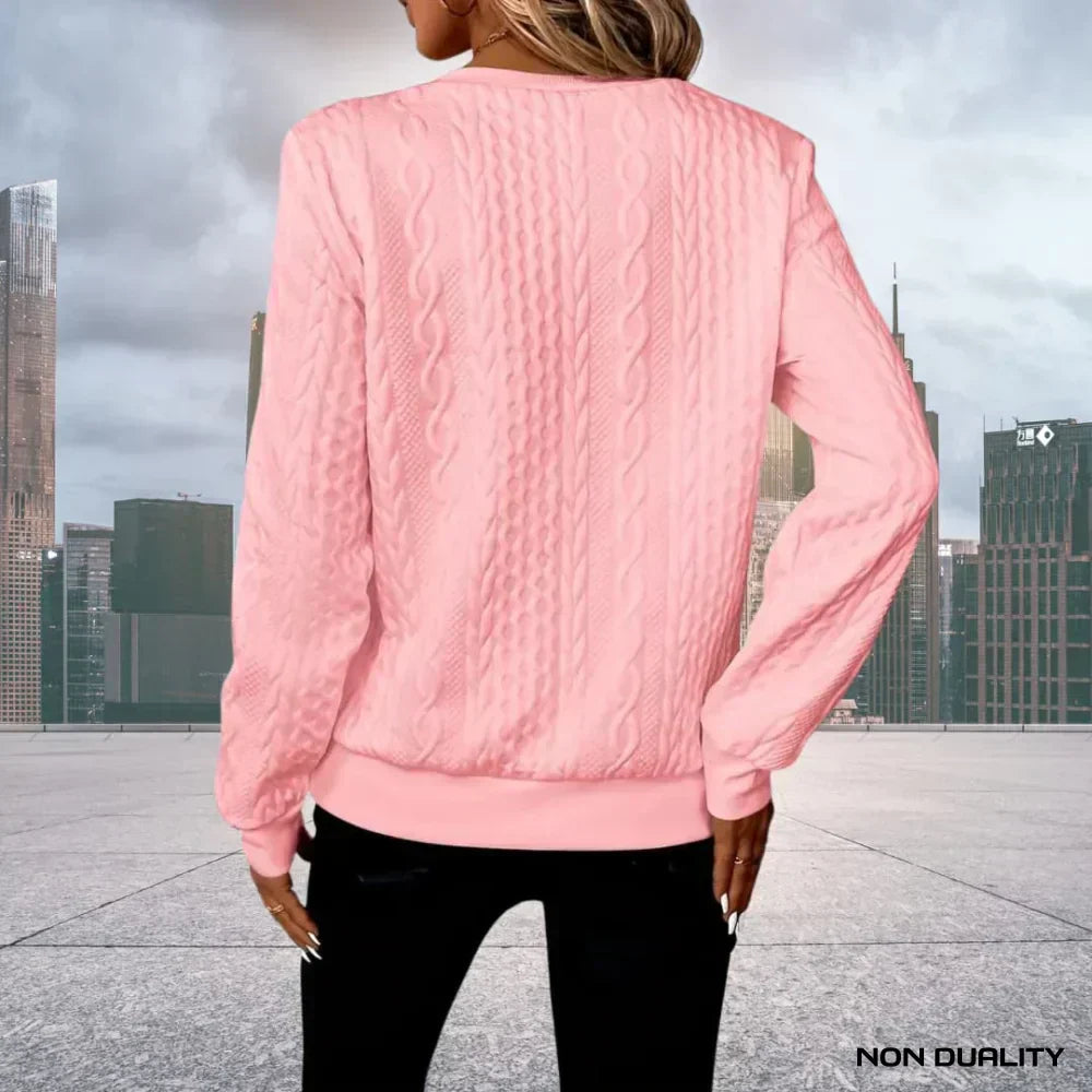 Non-Duality Zip-Up Sweater |