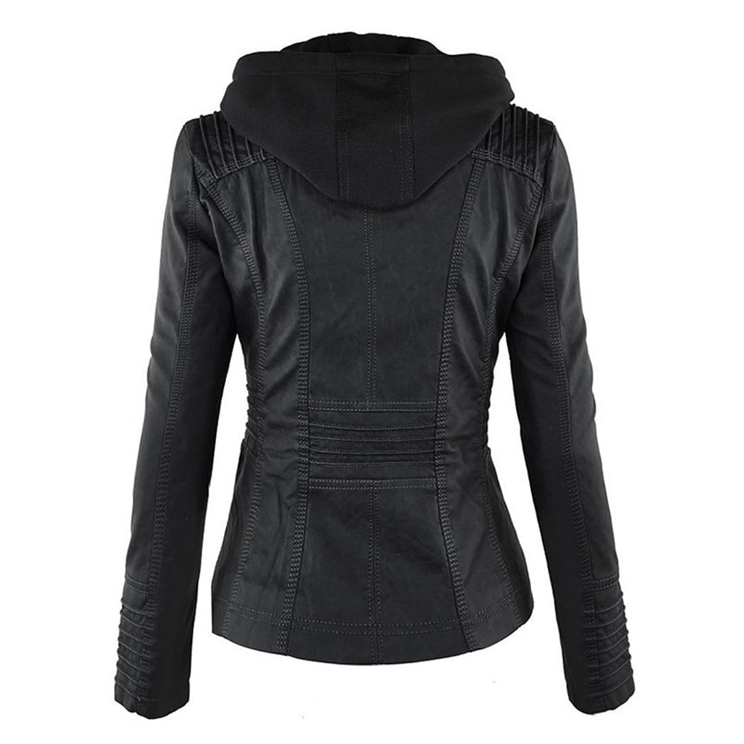 Monika | Robust and elegant leather jacket