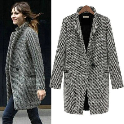 Evelyn | Chic Wool Winter Coat