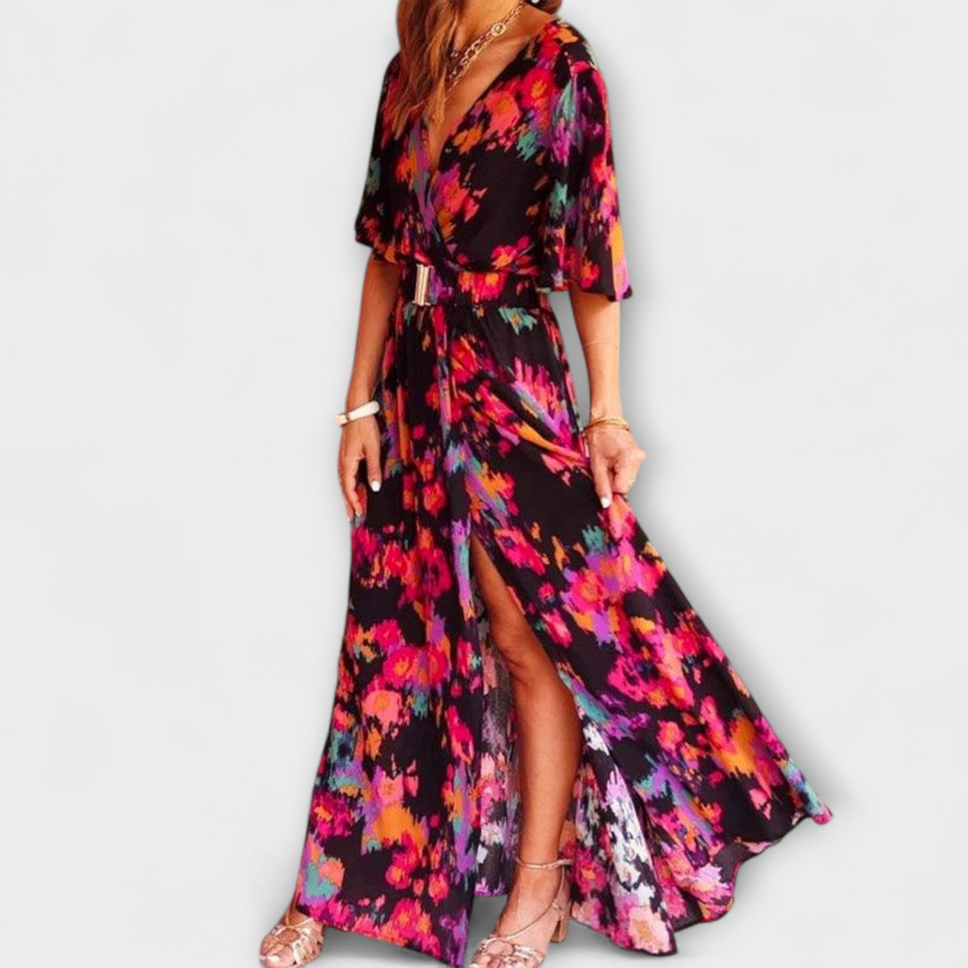 Sabrina - Long Boho Style Summer Dress