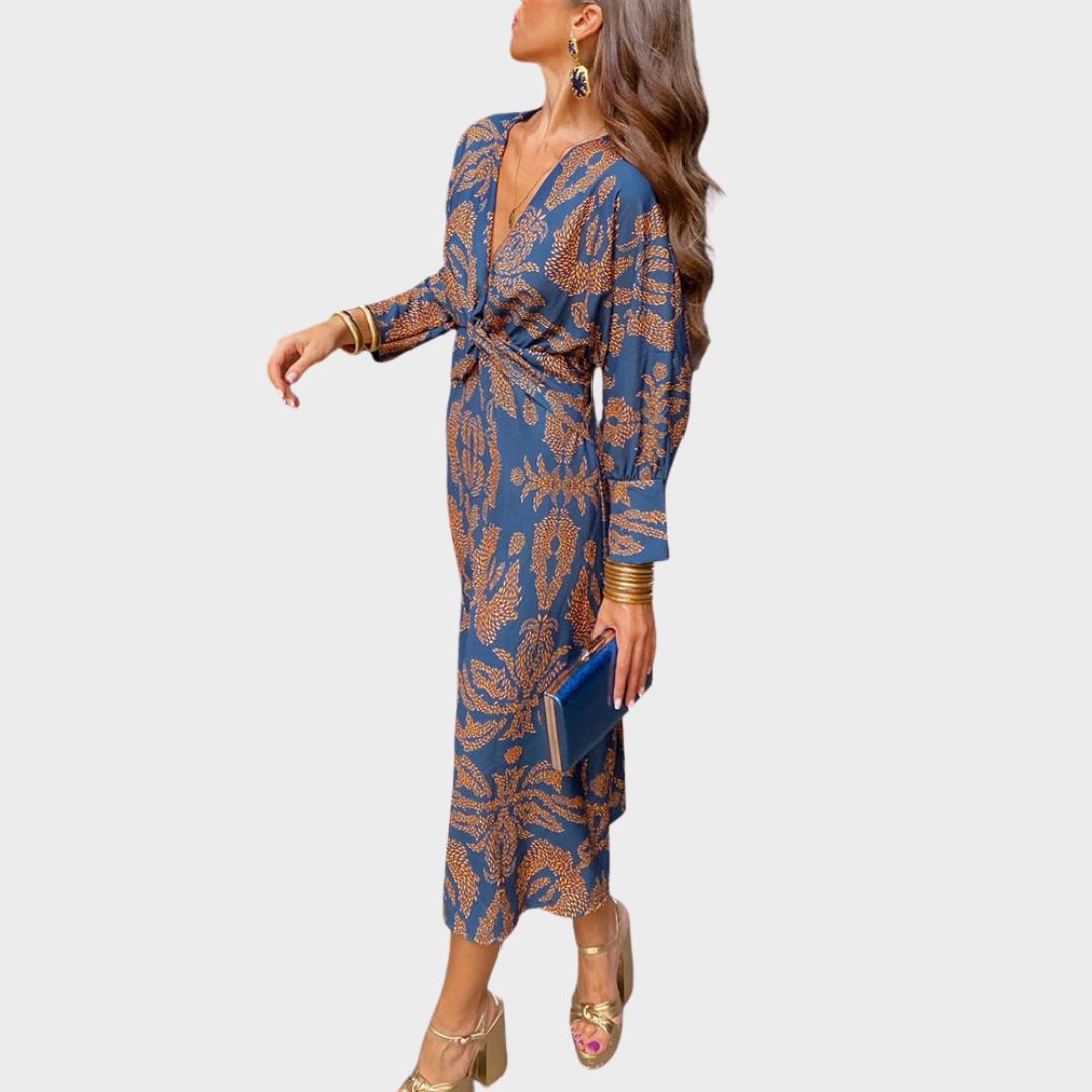 Verena | Boho Luxe Wrap Dress