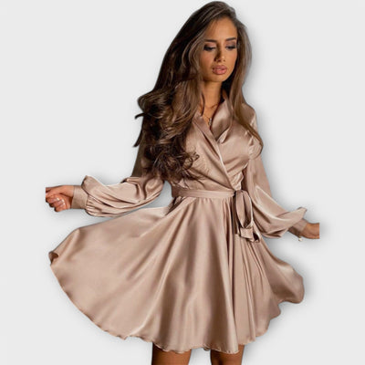 Sascha - Elegant Satin Dress