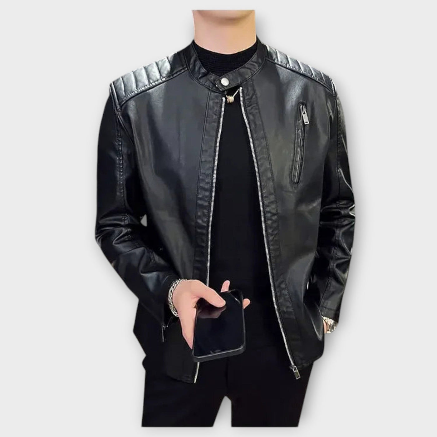 Elegant Leather Jacket