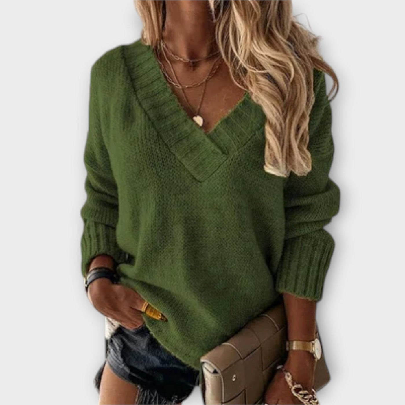 Cozy V-Neck Sweater