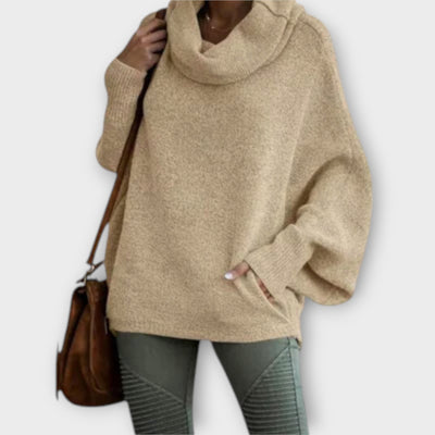 Elegant Women's Sweater in Tortoise