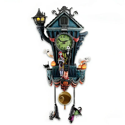 HallowClock - Halloween wall clock, Nightmare before Christmas
