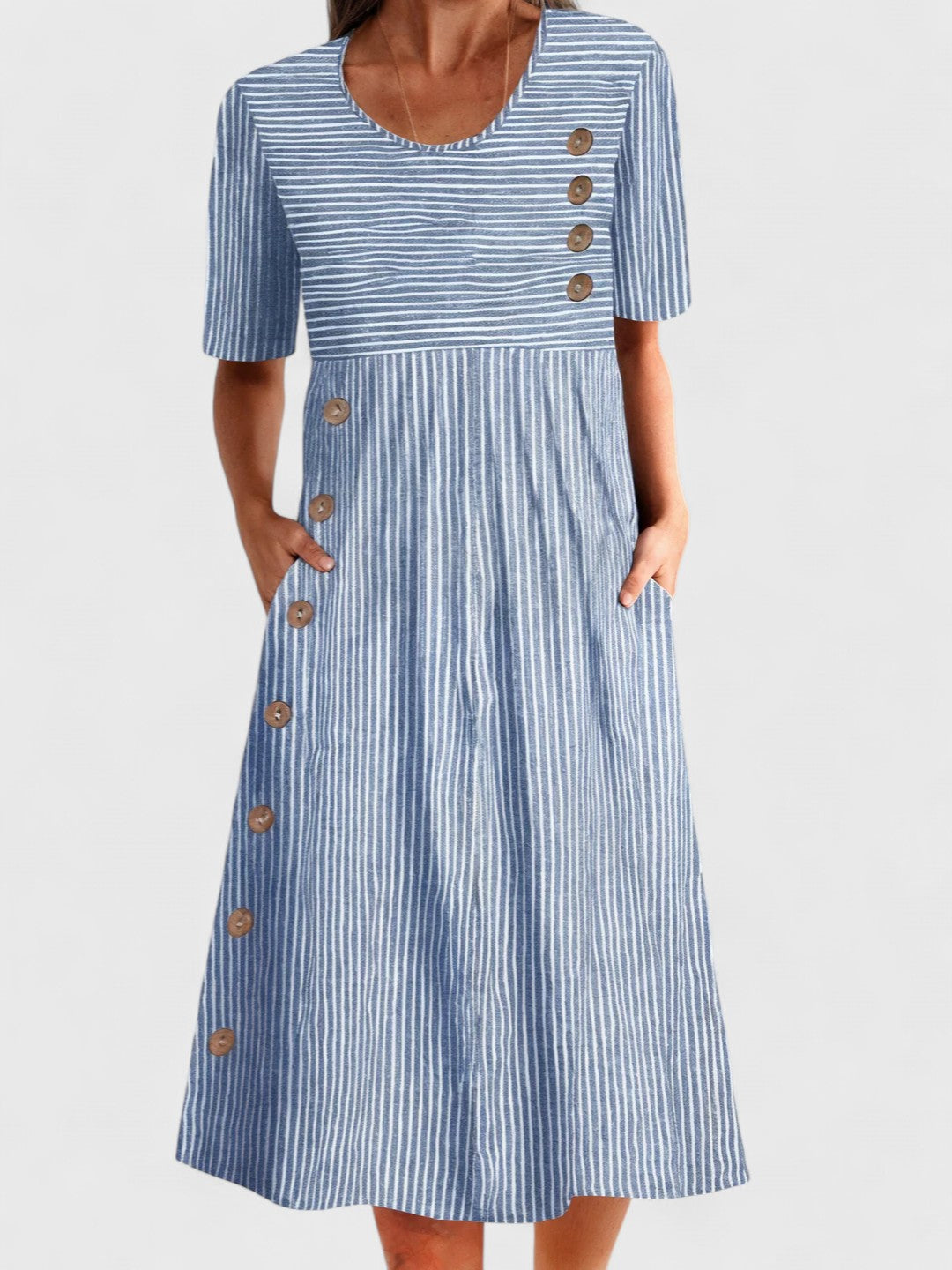 Emma | Striped Summer Dress