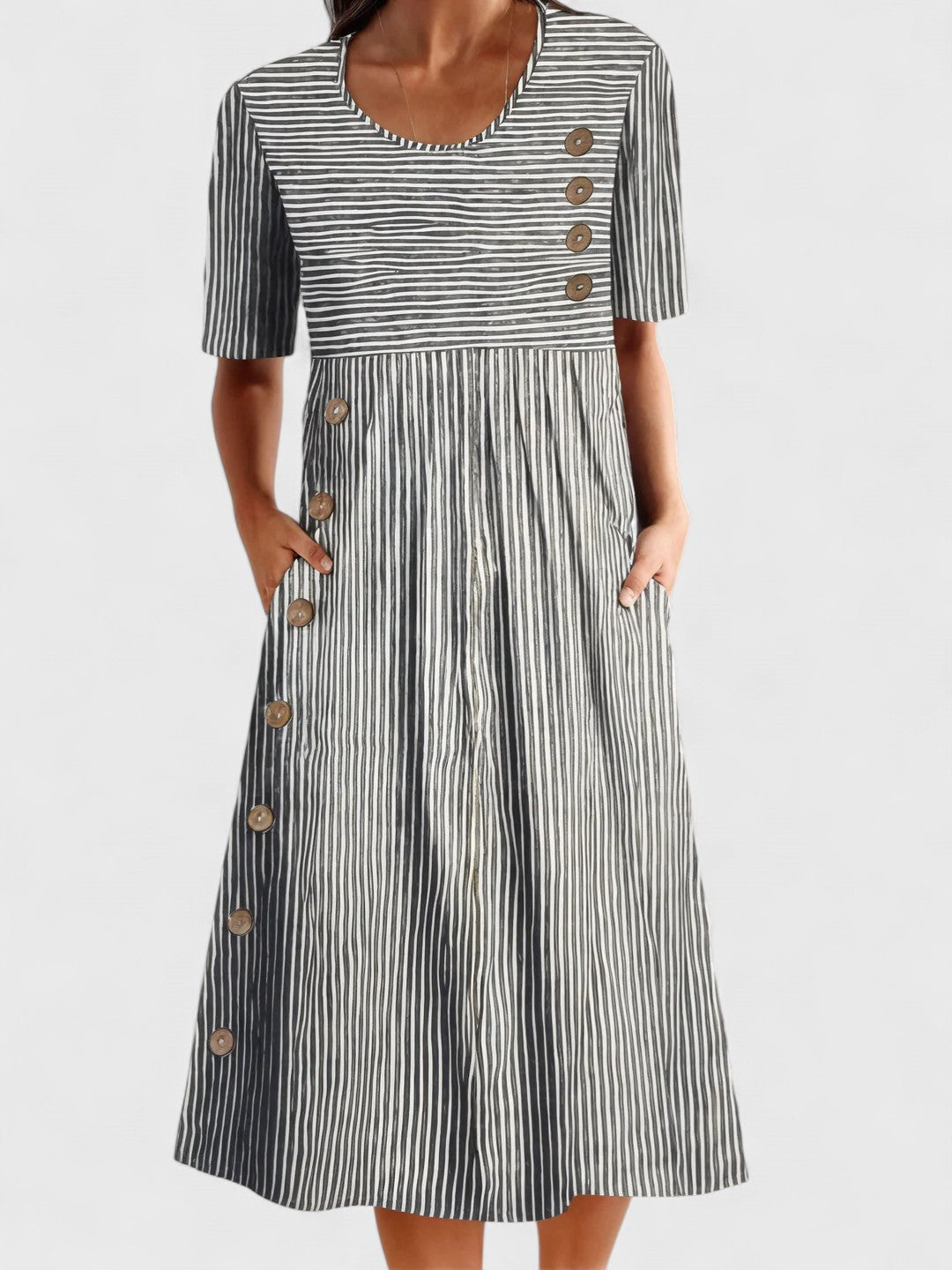 Emma | Striped Summer Dress