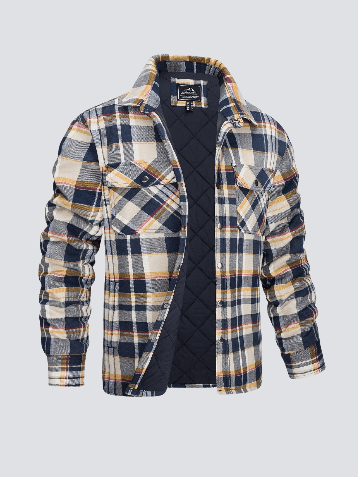 Nathan™ Checkered flannel jacket