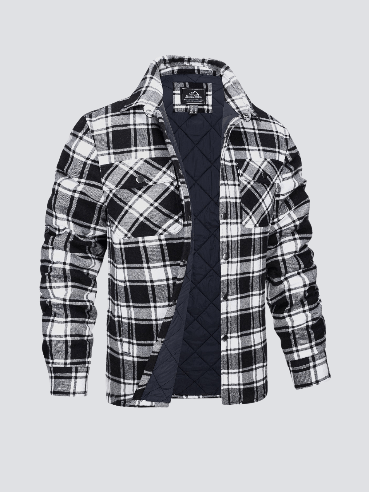 Nathan™ Checkered flannel jacket