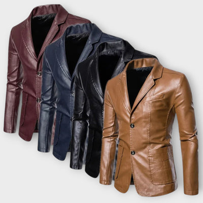 Business Casual Leather Jacket