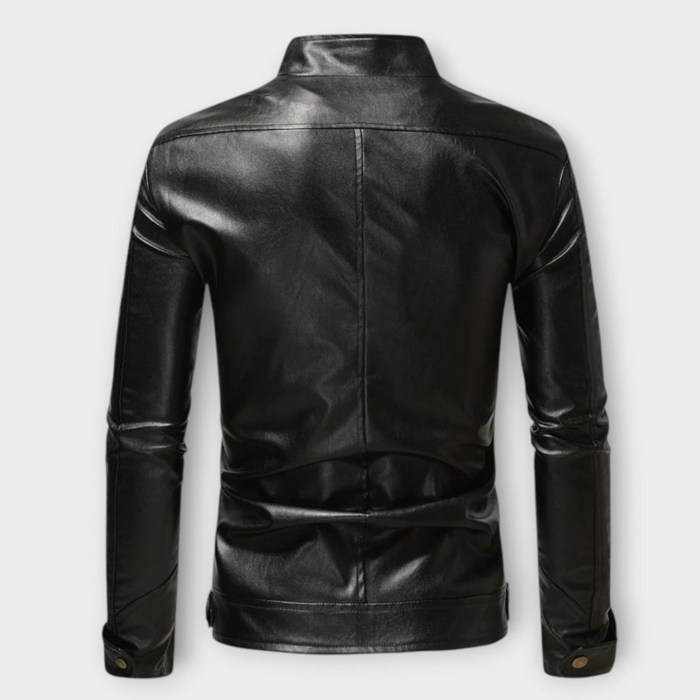 Elegant Men's Leather Jacket