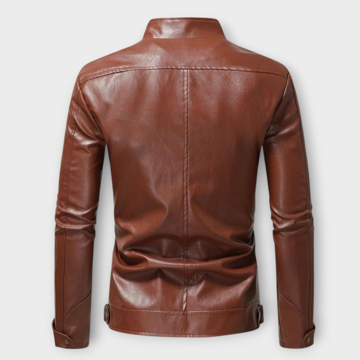 Elegant Men's Leather Jacket