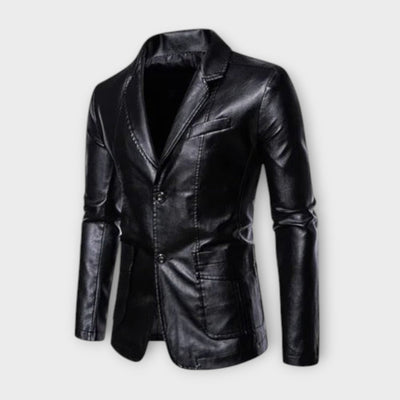 Business Casual Leather Jacket