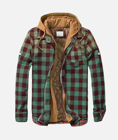 Simon – Stylish and characterful patchwork checked jacket