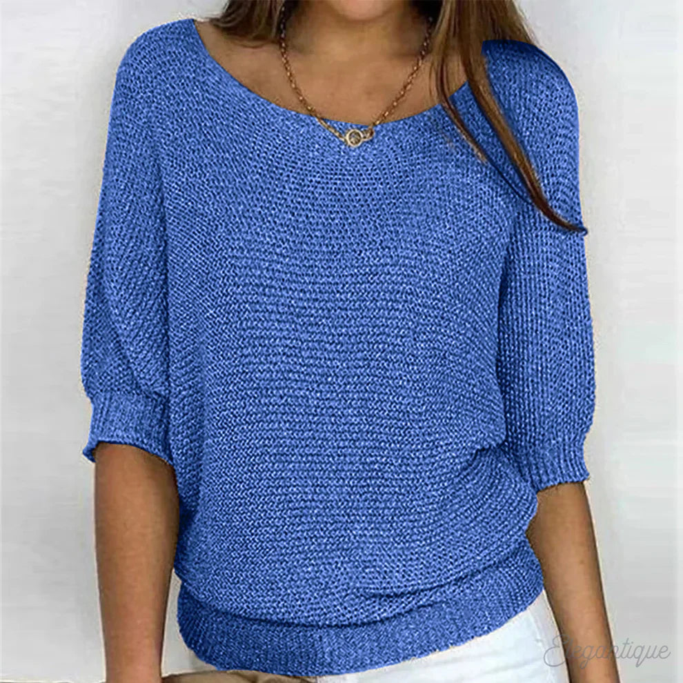 Luigia | Elegant Knit Sweater