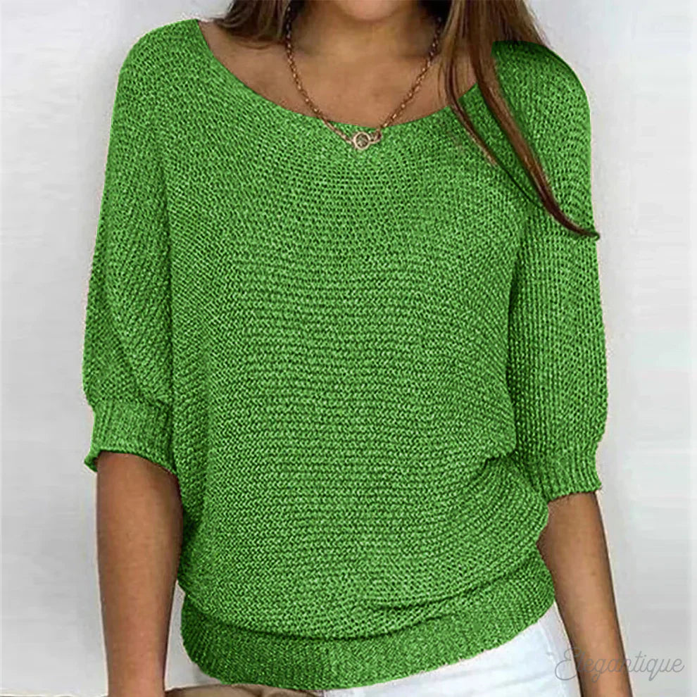 Luigia | Elegant Knit Sweater