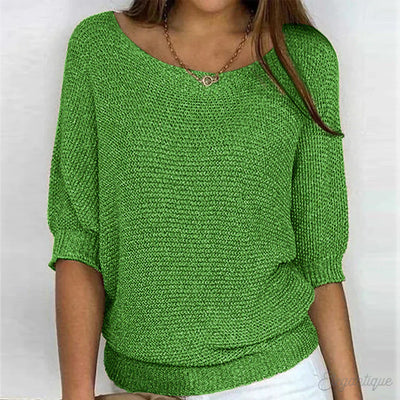 Luigia | Elegant Knit Sweater
