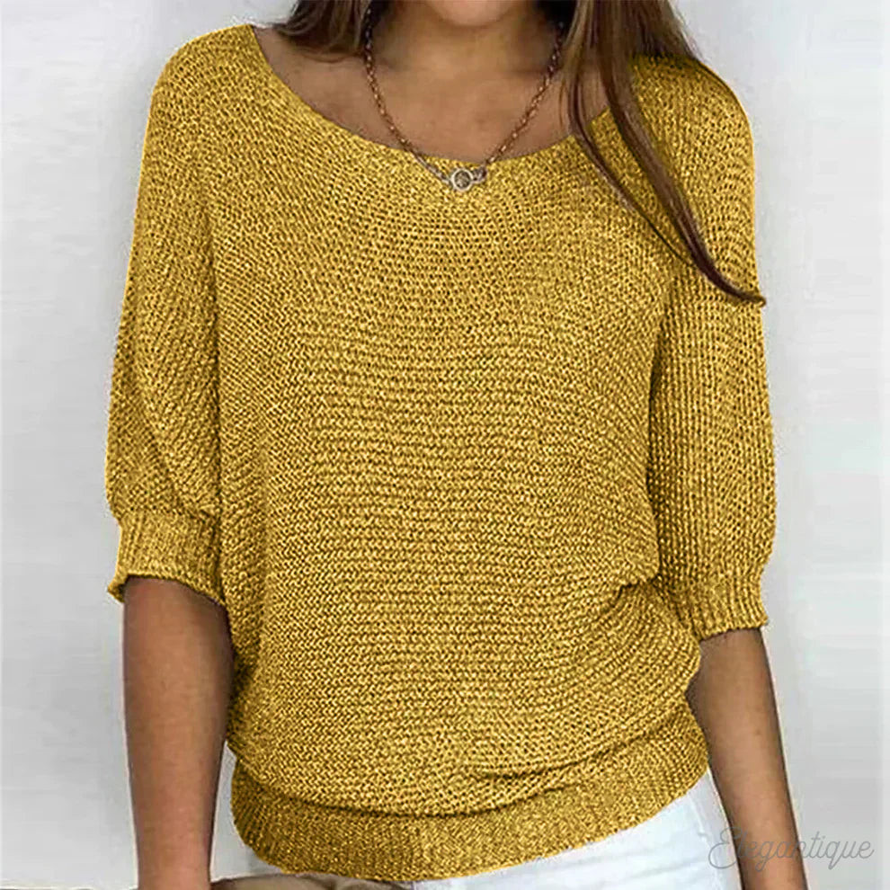 Luigia | Elegant Knit Sweater