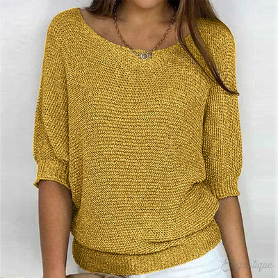 Luigia | Elegant Knit Sweater
