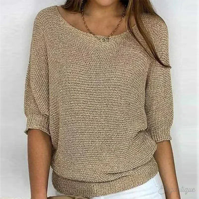 Luigia | Elegant Knit Sweater
